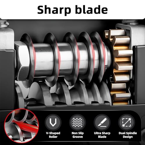Serplex® 9PCS Replacement Ring Blades for Cable Stripping Tool Hand Crank Wire Machine Serplex® 9PCS Replacement Ring Blades for Cable Stripping Tool Hand Crank Wire Machine